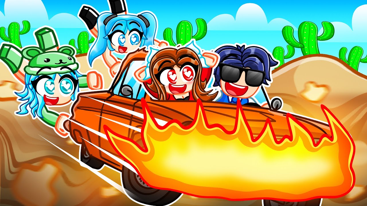 Driving Down The BIGGEST HILL In Roblox!