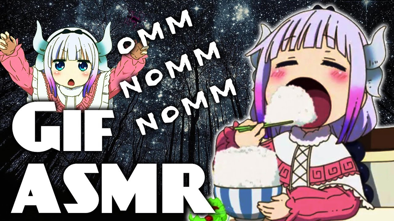 OM NOM NOM & Mouth Sounds ASMR - GIF ASMR