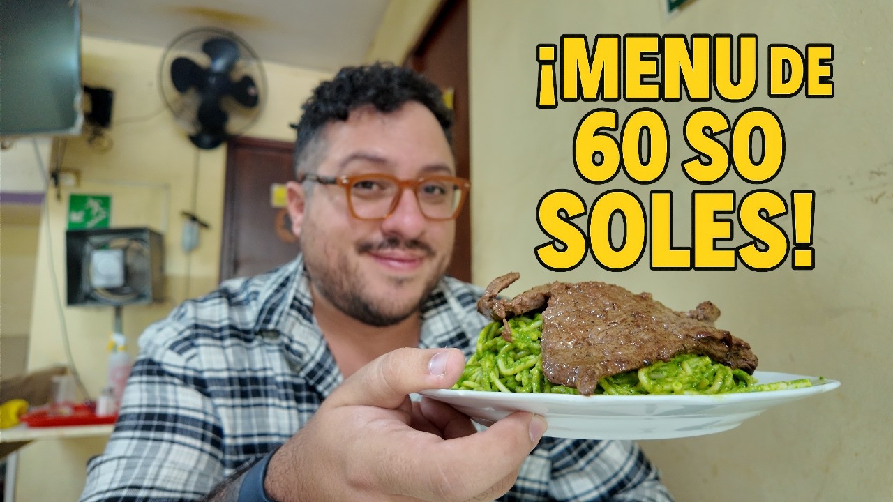¡MENU de 60 SOLES en MIRAFLORES! ¡PALTA RELLENA GIGANTE! | elcholomena