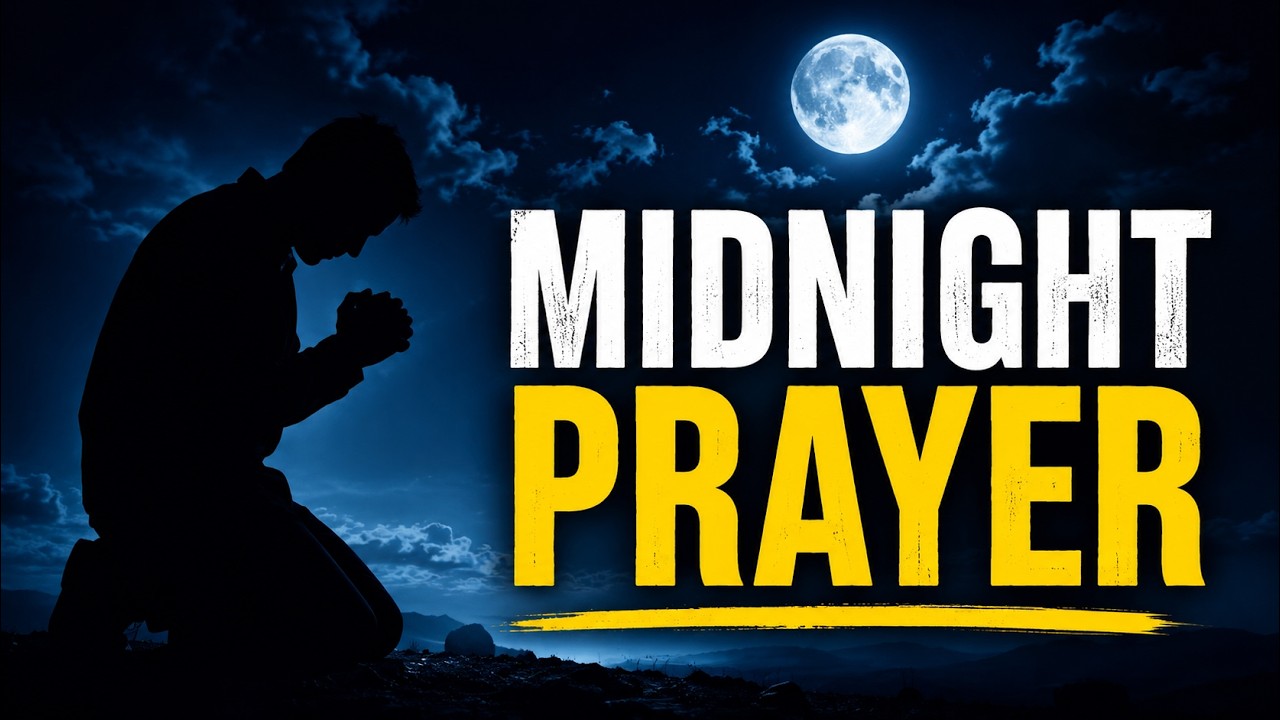 Midnight Prayer | Plead The Blood of Jesus Against Every Evil Voice, Witchcraft and Curse