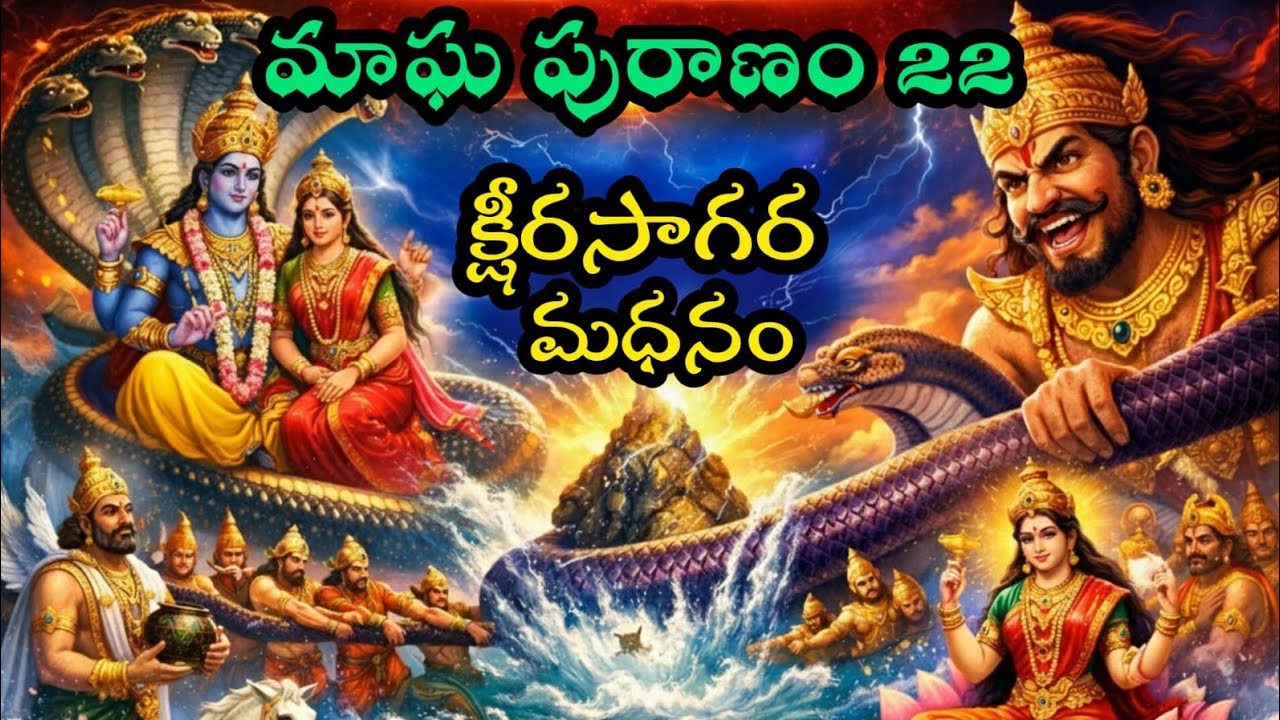 Magha Puranam - 22 | Magha Puranam Story in Telugu | మాఘమాస మహిమ | Ananda Lakshmi Studios