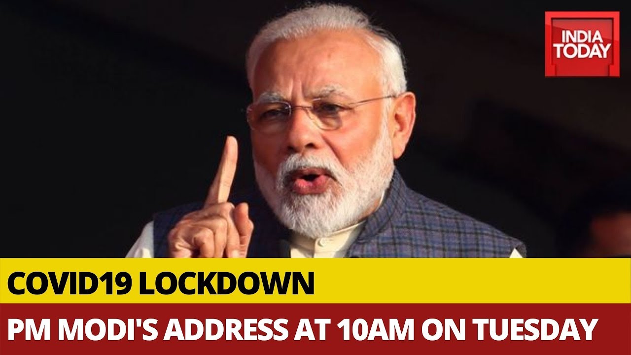 Covid19 Lockdown: PM Modi To Address Nation At `10AM On Tuesday