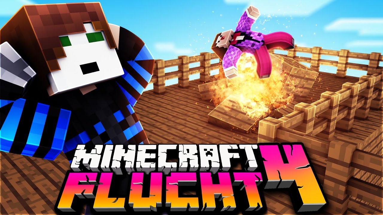 Zombey ZERSTÖRT meinen Elytra Launcher! ☆ Minecraft: Flucht 4 #33