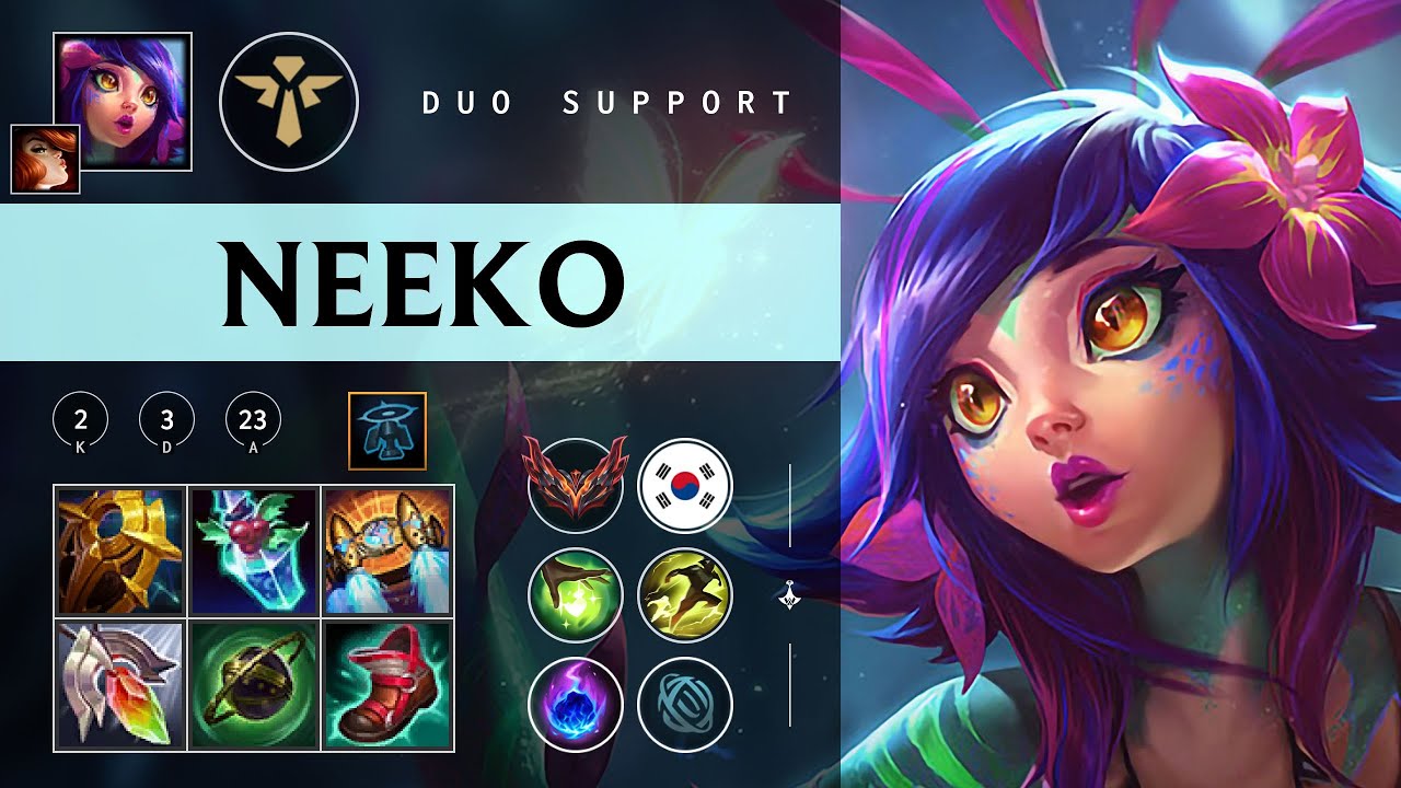 Neeko Support vs Karma - KR Grandmaster Patch 26.02
