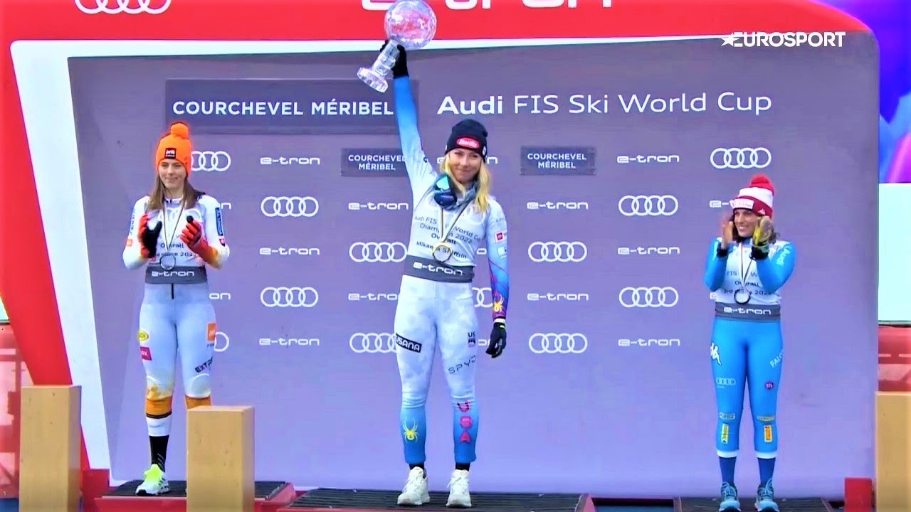 Women's Overall Globe - Award Ceremony - Courchevel Meribel FRA - 2022