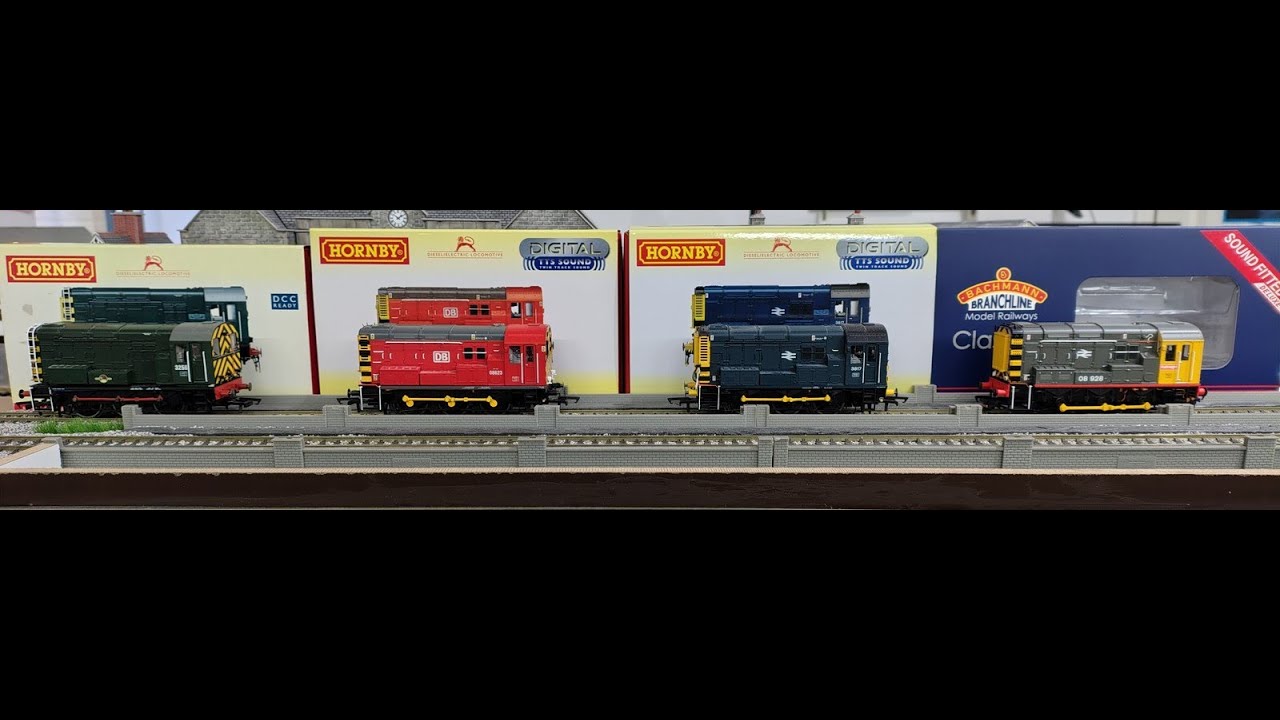 Hornby and Bachmann Class 08 collection