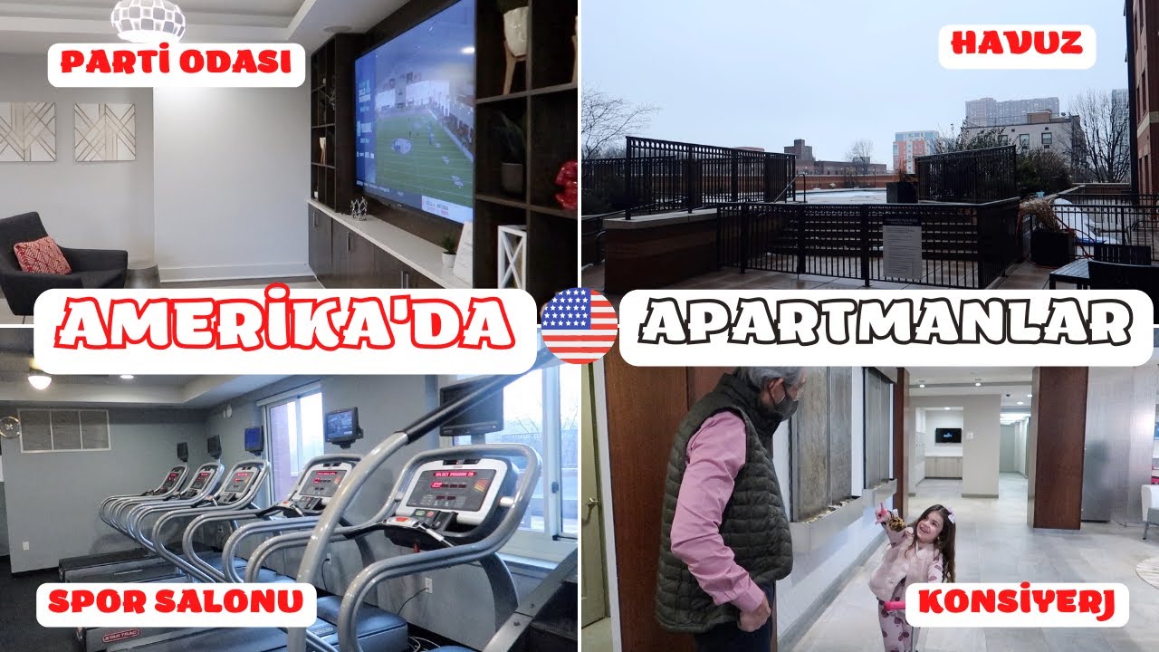 AMERİKA'DA APARTMANLAR | New Jersey'de Nasıl Bir Apartmanda Yaşıyoruz? İhtiyacımızı Karşılıyor mu?
