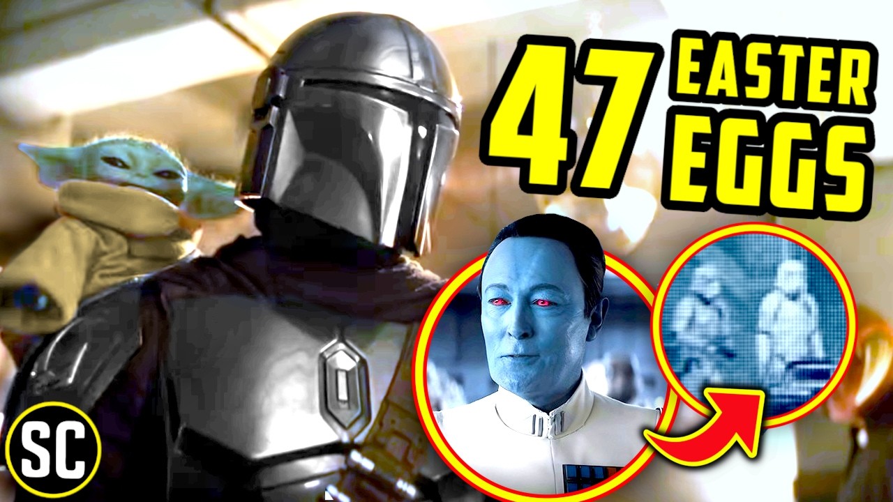 The Mandalorian and Grogu Trailer BREAKDOWN - Star Wars Easter Eggs You Missed!