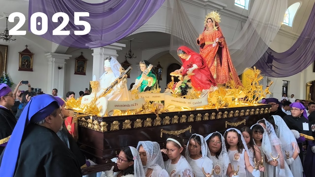 4K Salida Completa Procesión Infantil Santísima Virgen de Dolores / Cuarto Sábado de Cuaresma 2025