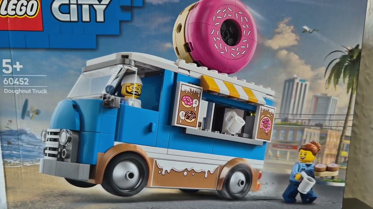 Lego City Donut Truck - Review #lego #legominifigures