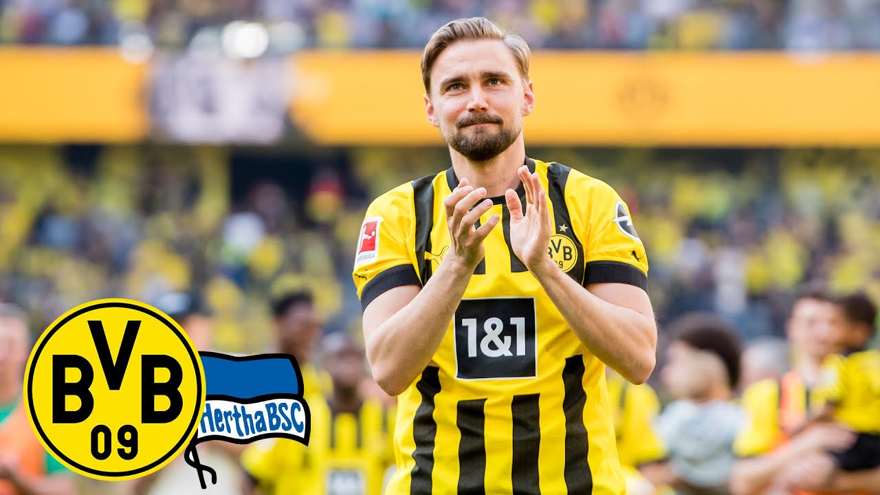 Moukoko for the win on the day of farewells to Zorc, Schmelzer and Co.! | BVB - Hertha BSC | Recap