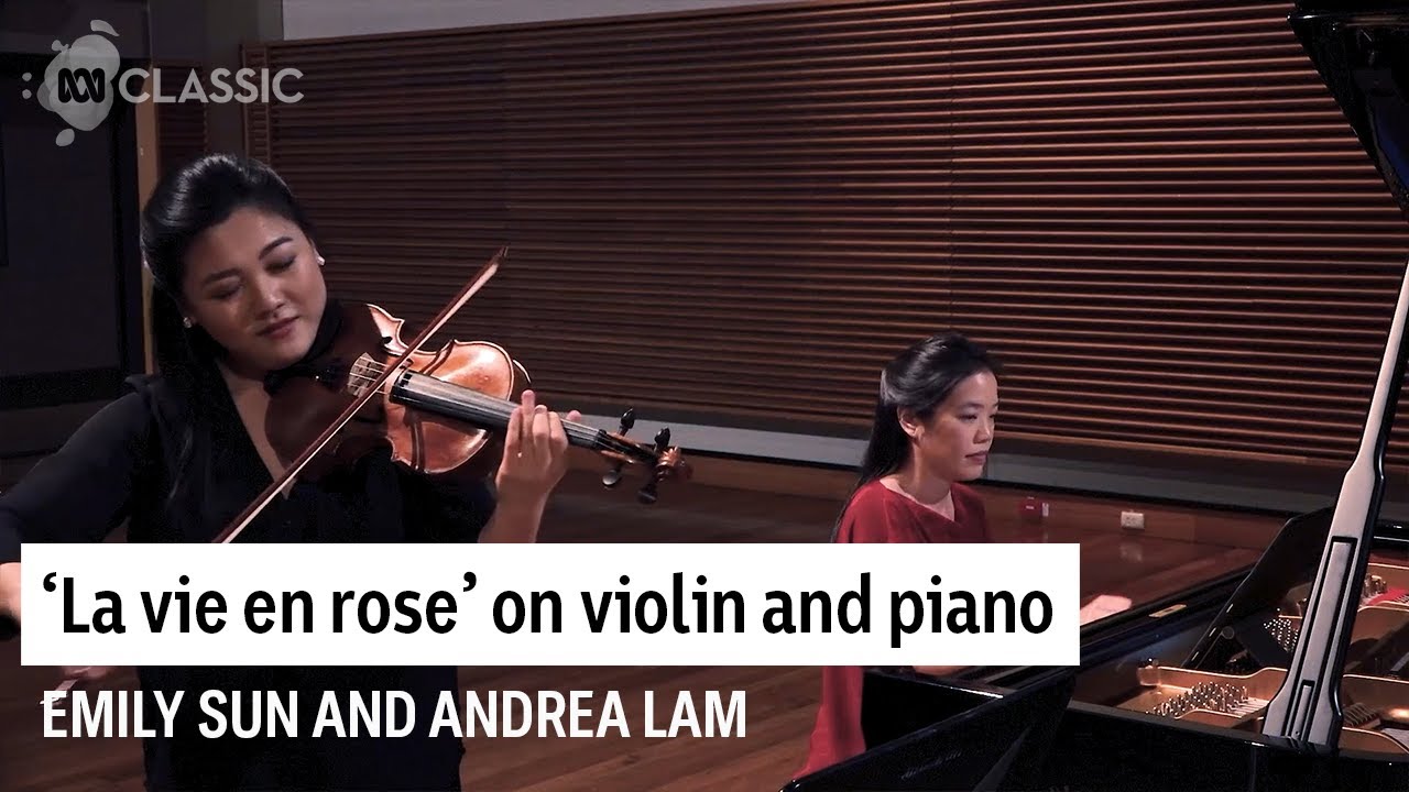 'La vie en rose' on violin and piano (Louiguy arr. Tom Poster)