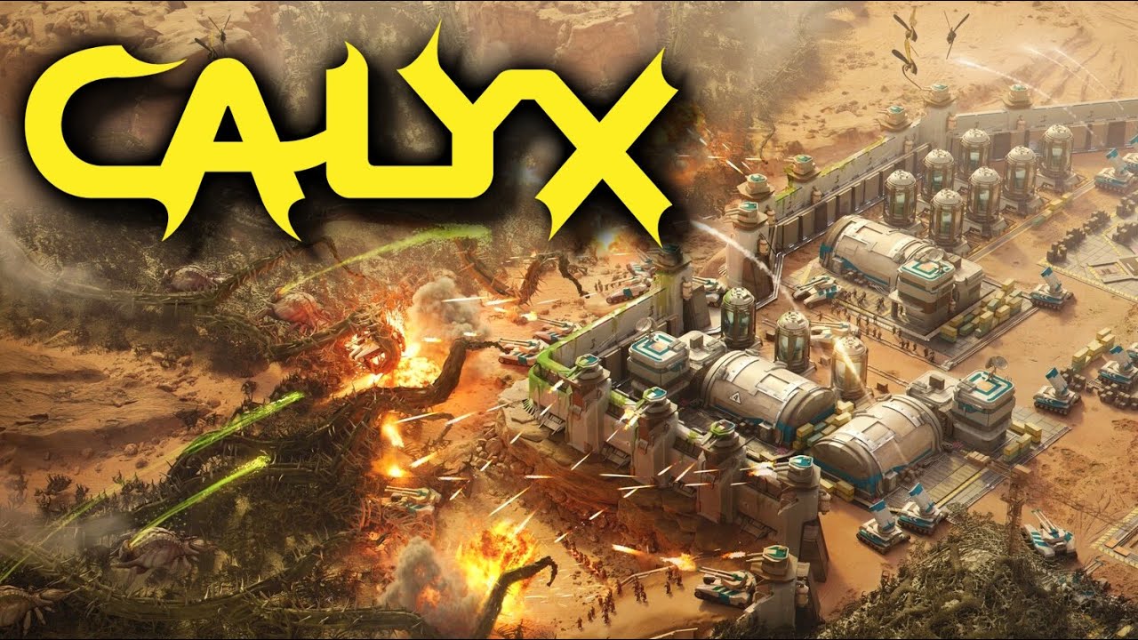 I've Been Waiting on This Dystopian Mining Base Strategy Game! - CALYX