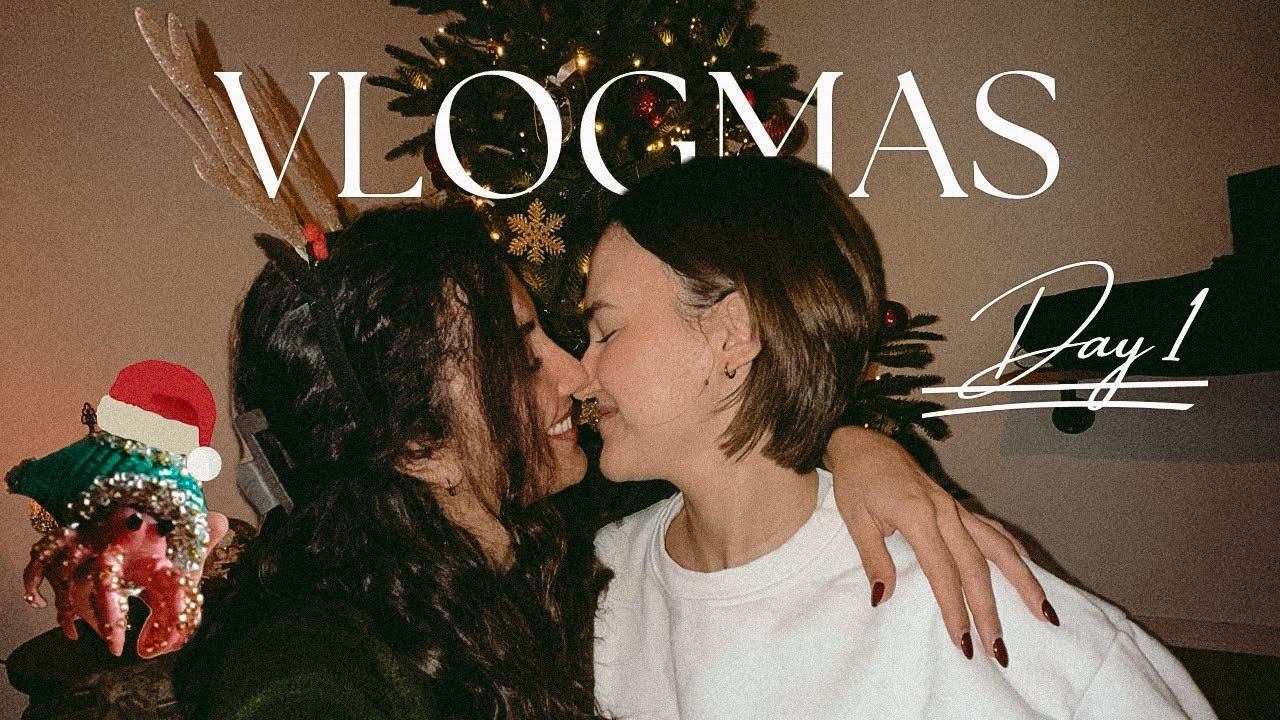 It's time! Your festive queers prepare the flat for Christmas ✨ | VLOGMAS DAY 1