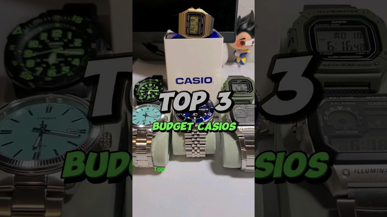 Топ-3 часов Casio