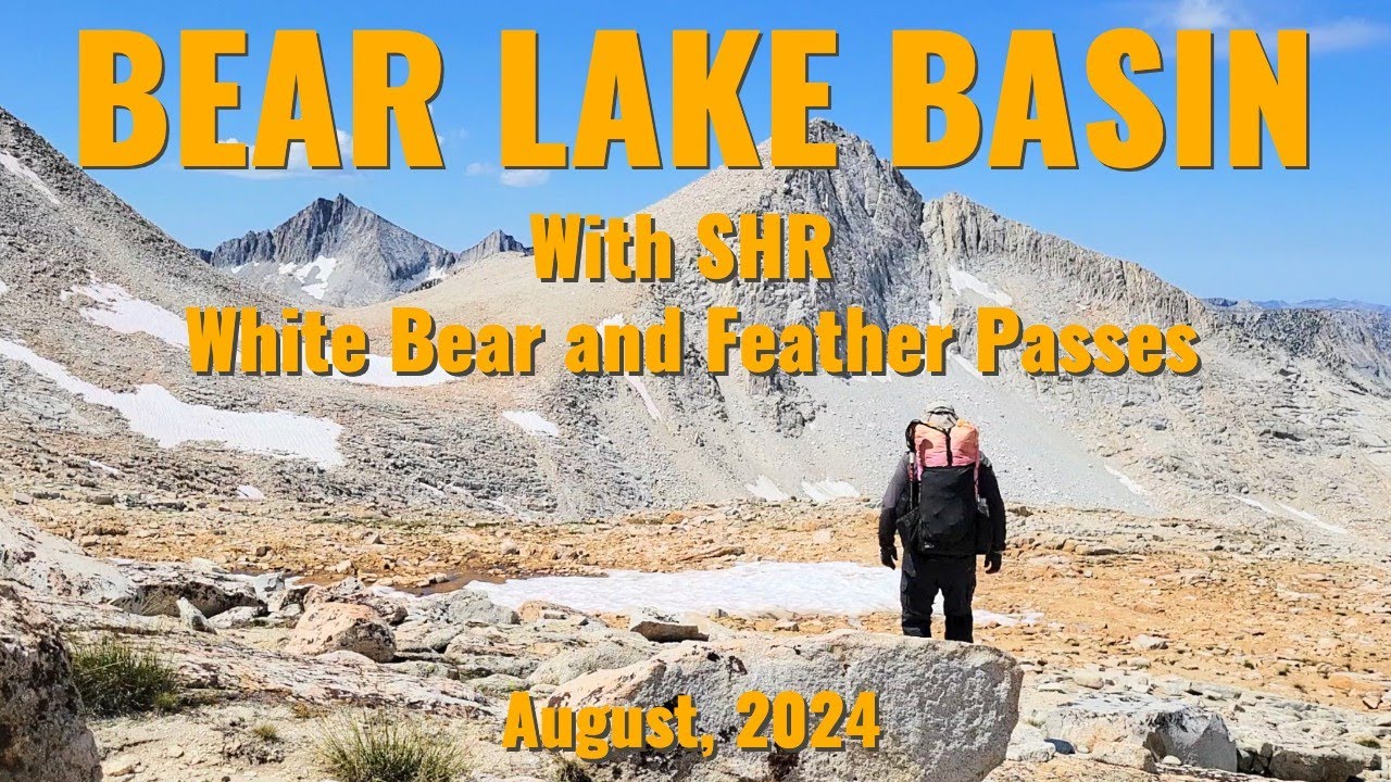 Bear Lake Basin Featuring White Bear and Feather Passes