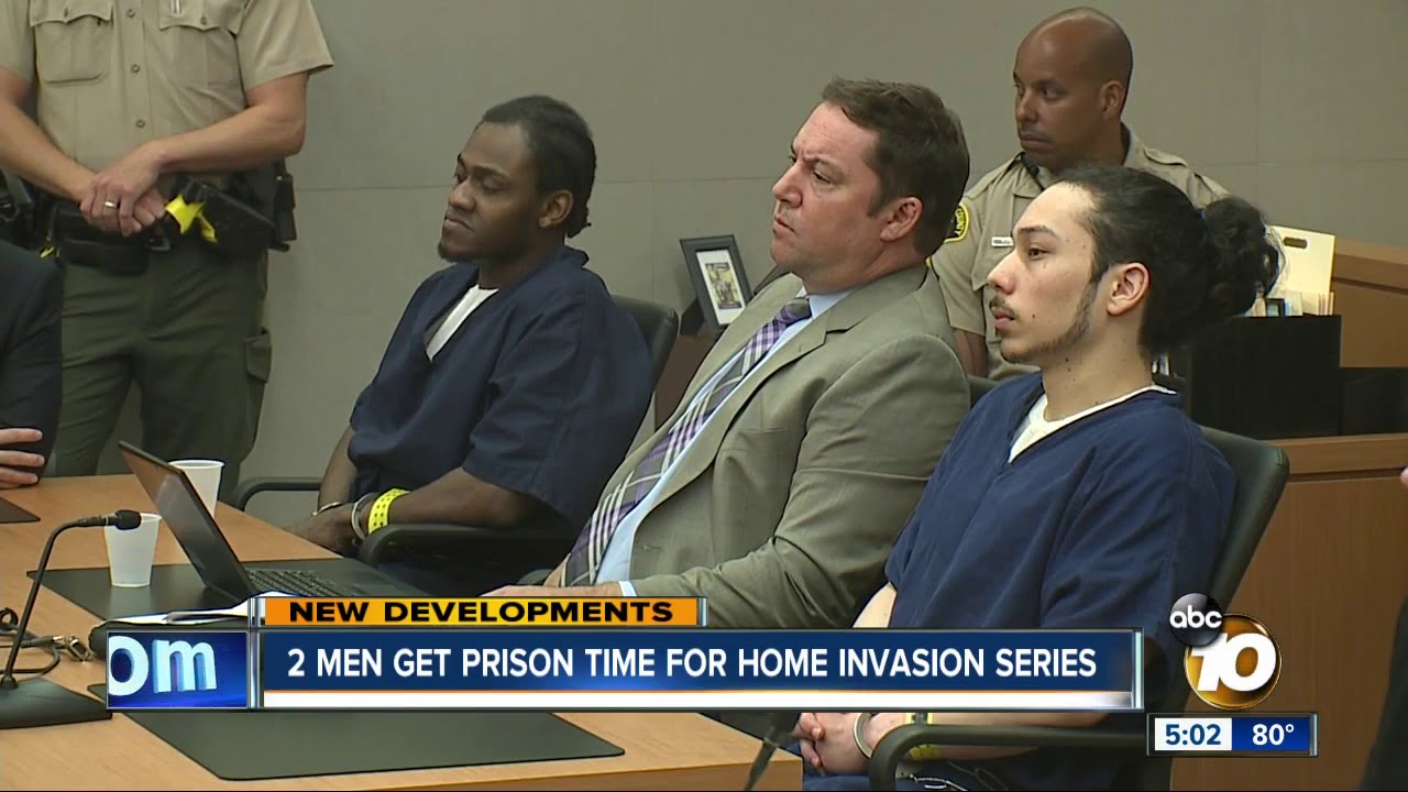 2 men get prison time for San Diego home invasion spree