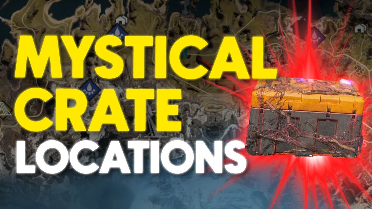 THE WAY OF WINTER - ALL MYSTICAL CRATE LOCATIONS! (Once Human Guide)