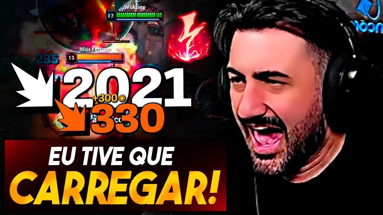 TIME PODRE DEMAIS! TIVE QUE CARREGAR DE WUKONG 1 HIT!