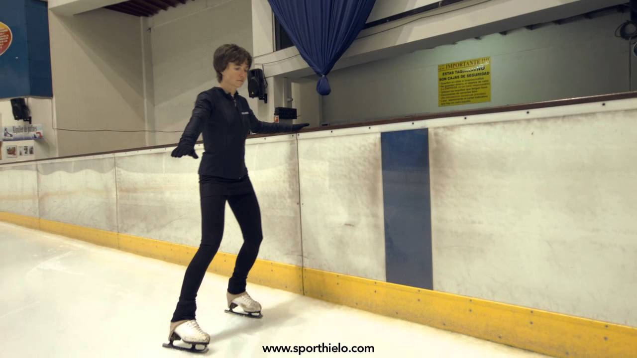 Como aprender patinar sobre hielo principiantes. Trucos patinar sobre hielo. Sport Hielo