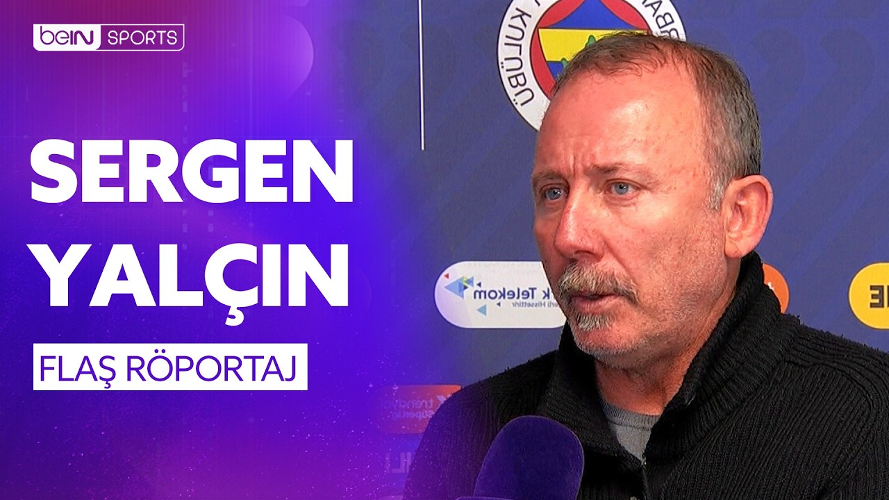 Fenerbah&ccedil;e - Beşiktaş Ma&ccedil; Sonu Teknik Direkt&ouml;r Sergen Yal&ccedil;ın'ın A&ccedil;ıklamaları