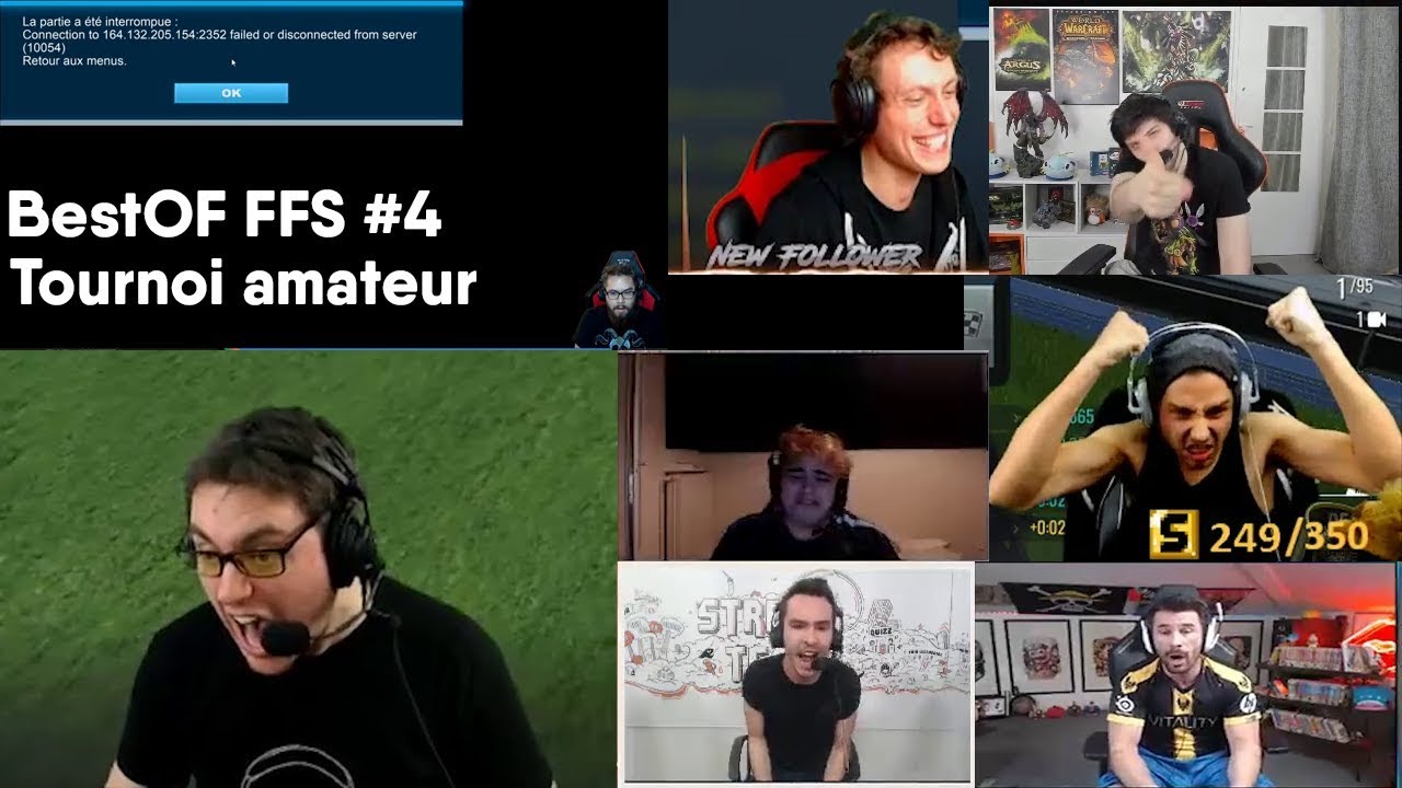 Best Of Trackmania FFS #4 Tournoi amateur avec Zerator MisterMV Lapin Kameto Domingo Manuel Ferrara