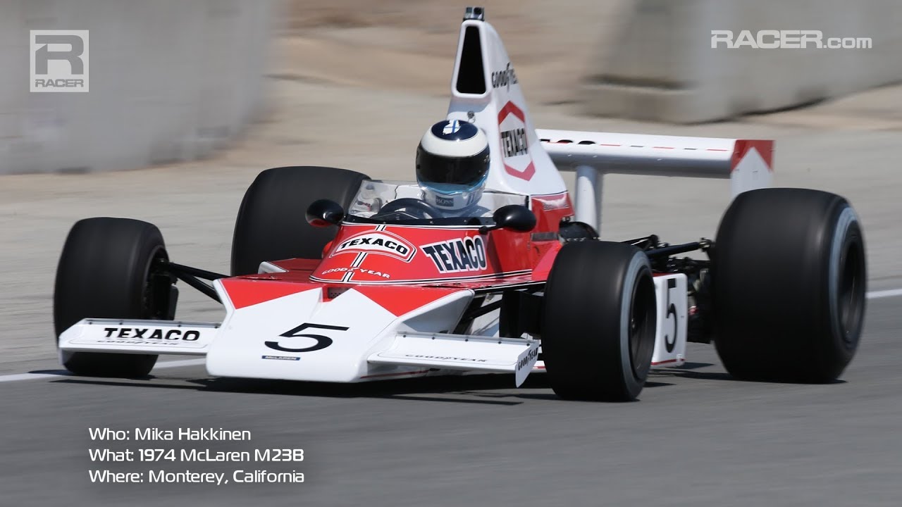 RACER: Mika Hakkinen in Monterey