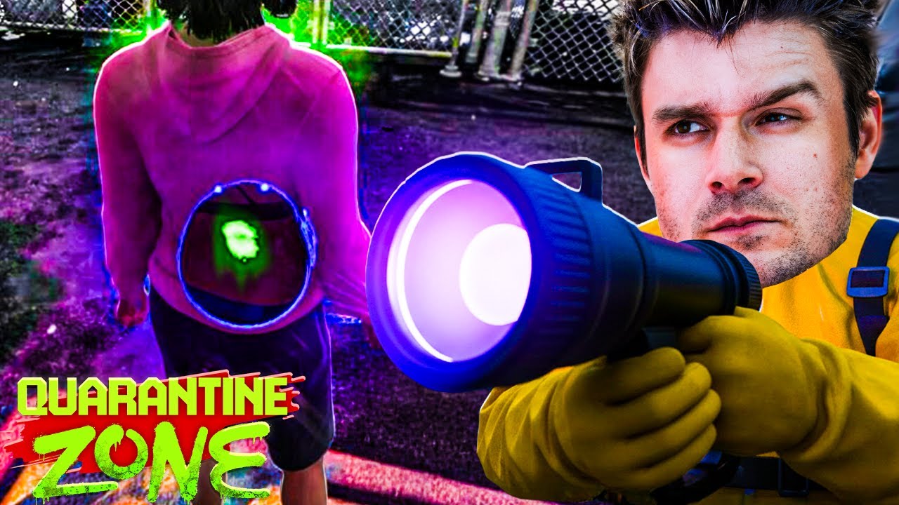 BADAM LUDZI za POMOCĄ ŚWIATŁA UV *Czy Ukrywają Ugryzienia?* | Quarantine Zone: The Last Check [#6]