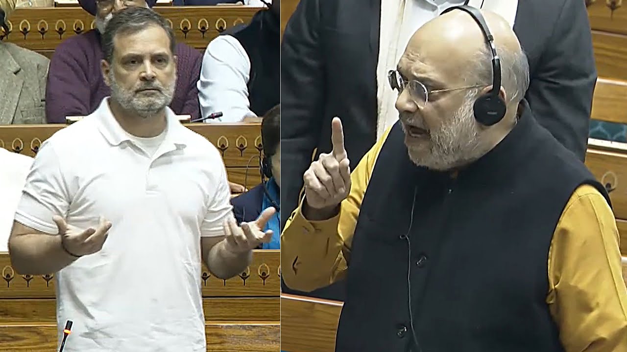 Amit Shah Serious Warning To Rahul Gandhi In Lok Sabha | PM Narendra Modi | BJP vs Congress