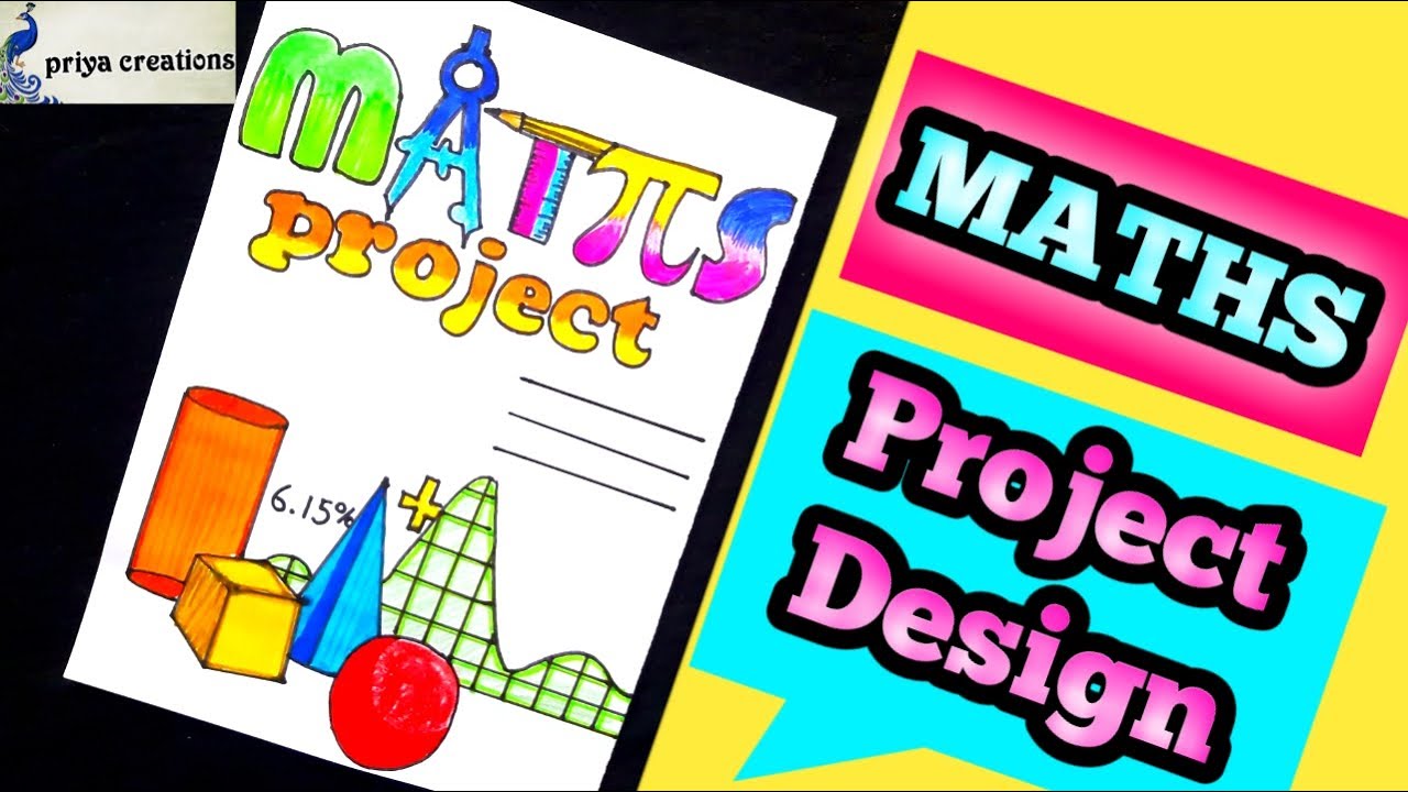 maths project design | maths project work designs | Border Design For Maths Project | maths project