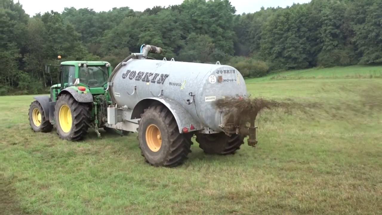 [PNJ et Sony] Epandage de Lisier 2016 | JohnDeere 6830 et Joskin Modulo 2 !