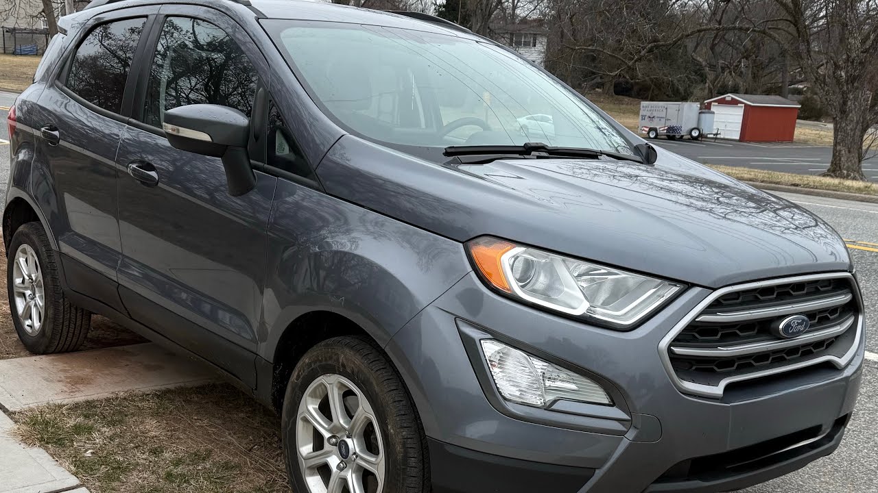 2018 Ford Ecosport rear brakes