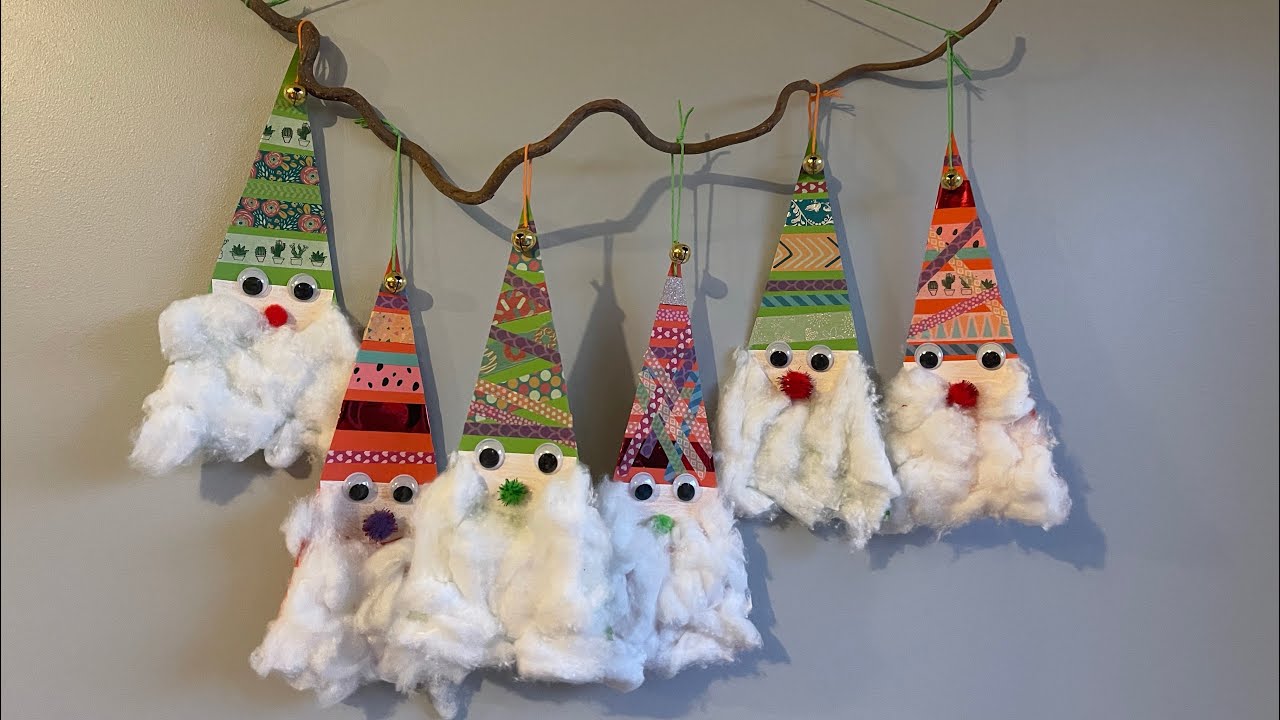 Bricolage de Noël avec les enfants : petits lutins