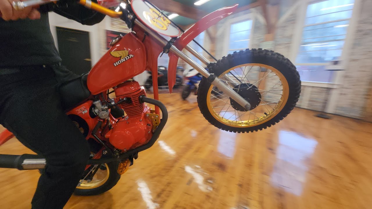 MAGNIFICENT 1977 HONDA XR75 DG HOT RODS CLASSIC