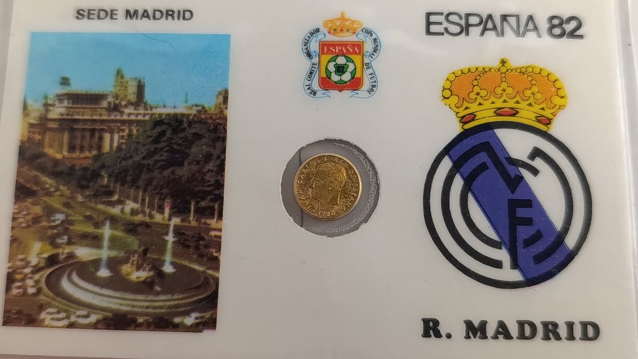 ESPANA 82! Нумезматичний набір монет на честь Чемпіонату світу з футболу 1982 року  в Іспанії