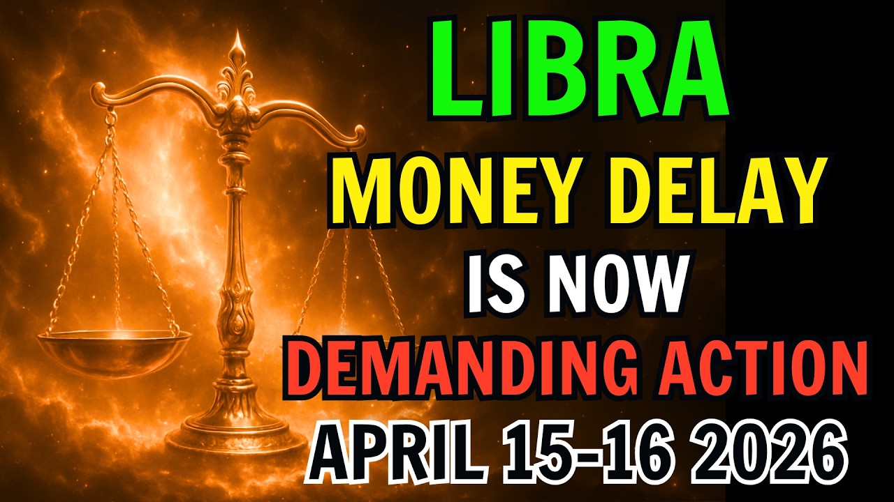 LIBRA ♉ 💸 THE MONEY YOU KEPT PUTTING OFF IS NOW DEMANDING YOUR MOVE 💰 APRIL 15&ndash;16 2026 🔥 #HOROSCOPE
