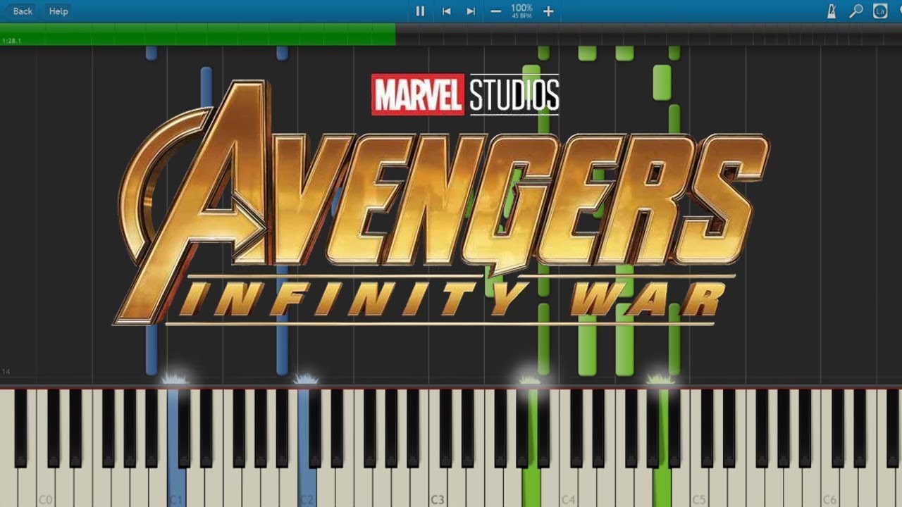 Avengers Infinity War Trailer Theme (Piano Tutorial)