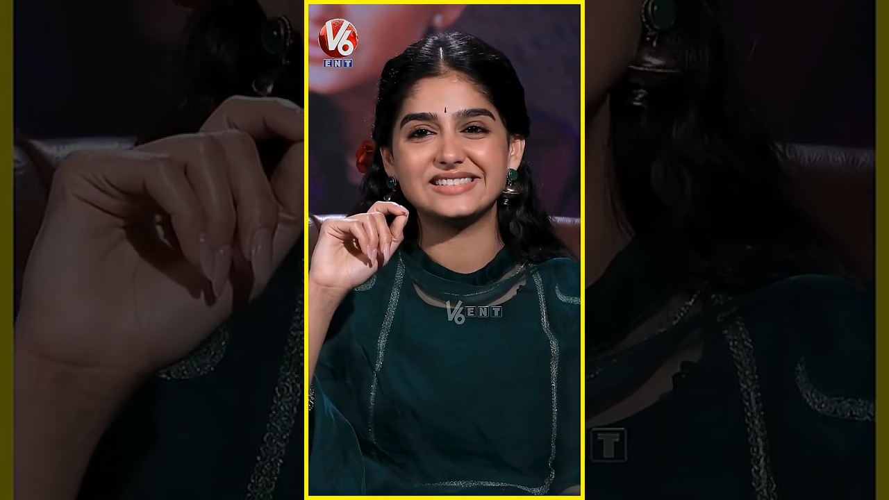 అనస్వర రాజన్ ఏం చదువుకుందంటే.. | Heroine Anaswara Rajan Exclusive Interview | V6Ent