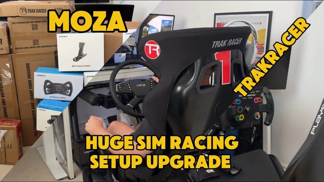 ОГРОМНОЕ обновление настроек Sim Racing — MOZA / Trakracer