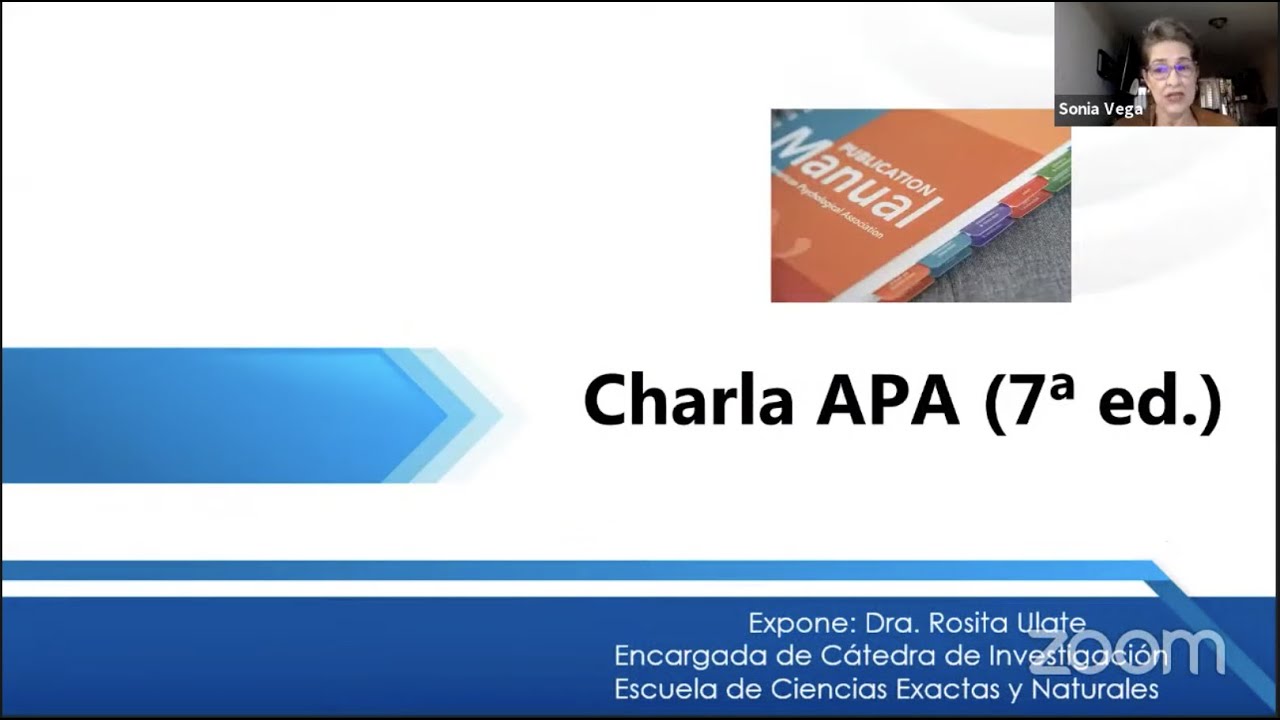 Charla APA (7ª ed.)