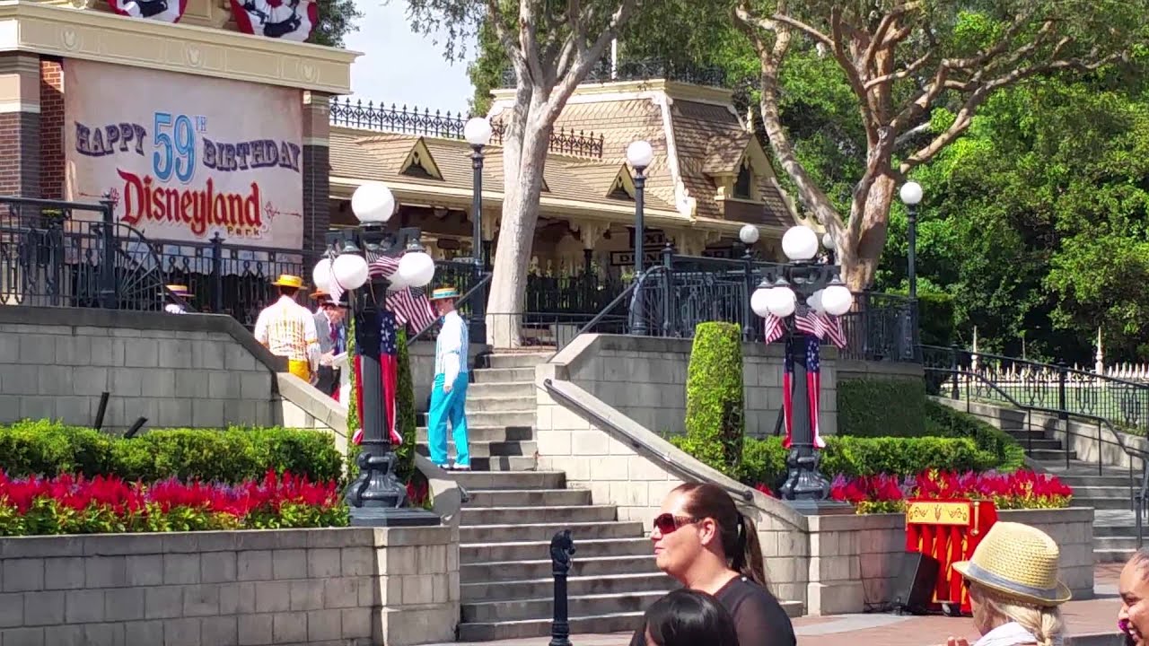 Disneyland's 59th birthday celebration