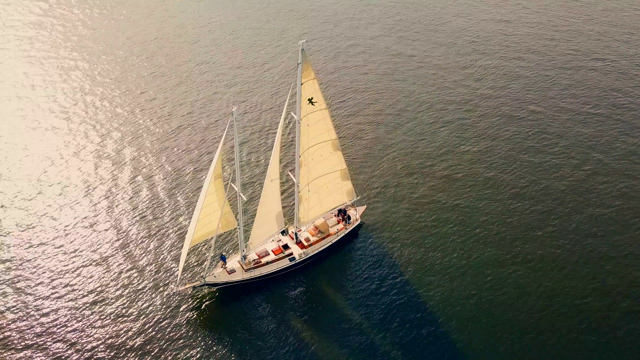 Legacy Cherubini 48 Sailing In Light Air