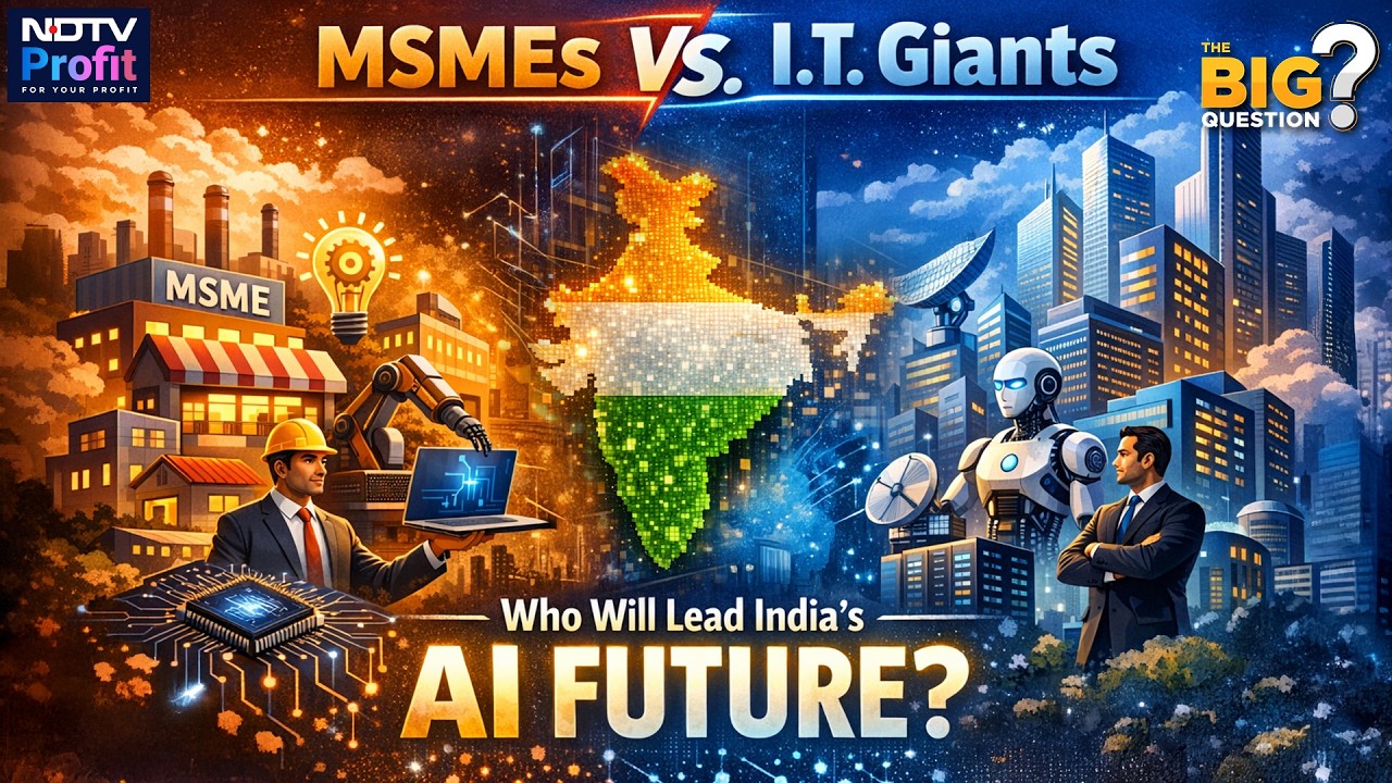 Who Will Lead India's AI Future: MSME's Or Tech Giants? | The Big Question