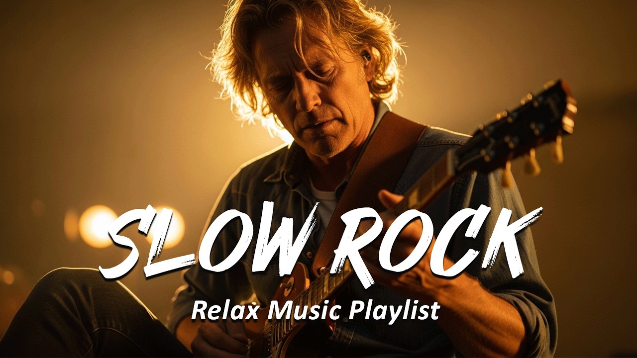 Deep Emotional Rock 🎶 Slow Rock Ballads & Guitar-Driven Love Songs
