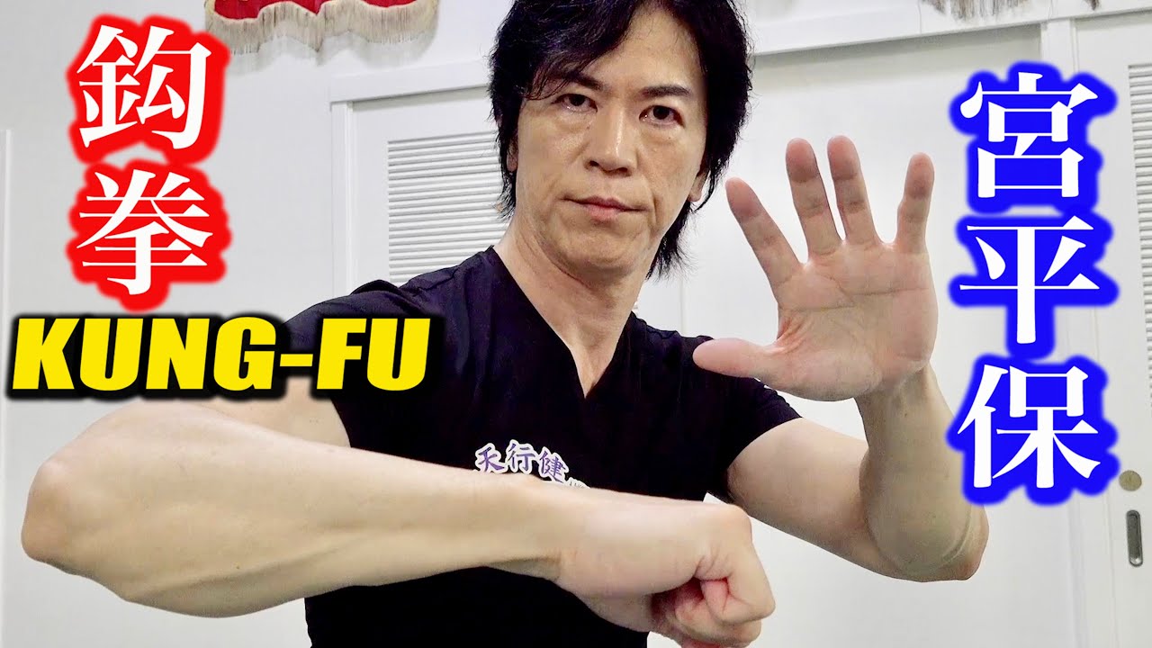 【КУНГ ФУ】Таранная атака кулаком и локтем! (Мияхира Тамоцу)