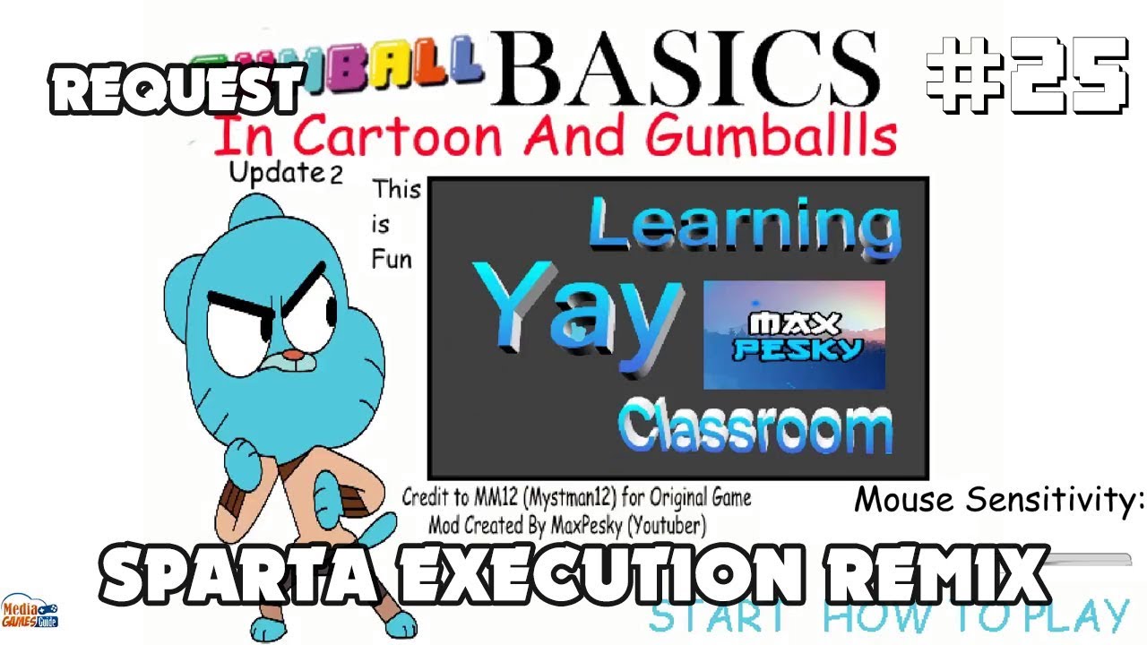 [Eps. 46 Request #25] Gumball's Basics in Cartoon and Gumballs Sparta Execution Remix