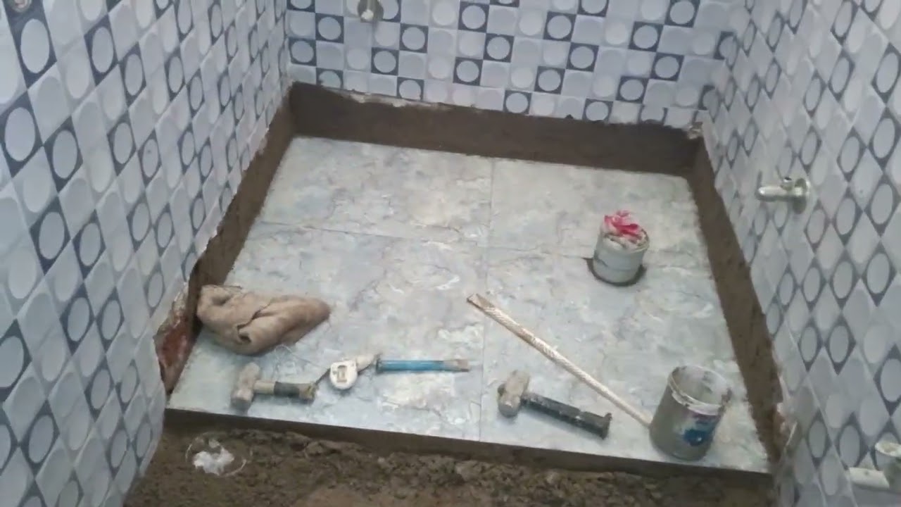 बाथरूम का रिपेयर काम किया दोस्त #यूट्यूबवीडियो #tiles 👍🙏💯🌹👍🙏💯🌹✅
