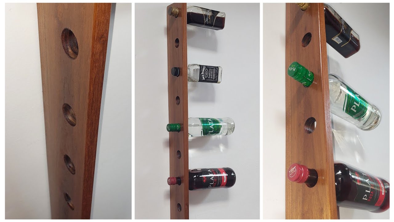 Porta Vinos y Licores en Madera (Woodworking)