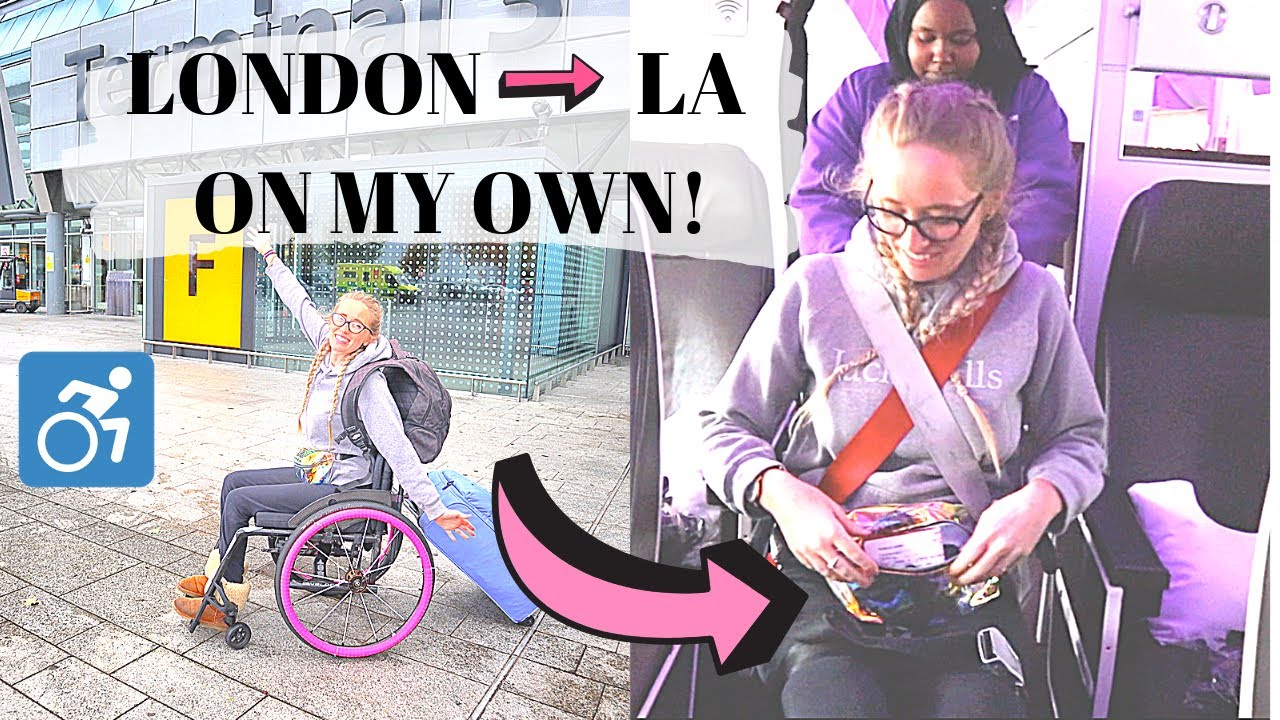 ♿️FLYING SOLO AS A WHEELCHAIR USER LONDON - LA✈️  | 🔴LIVE TOILET FOOTAGE & MUCH MORE....