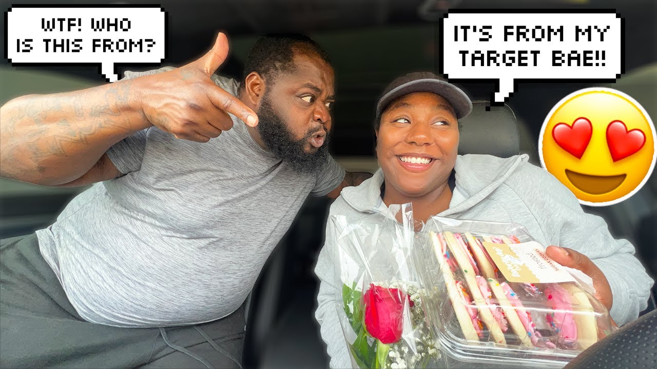 Another Man Bought Me A Valentine's Day Gift Prank On Husband *HE SNAPPED*